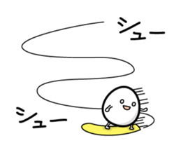 A boiled egg slips sticker #6771549