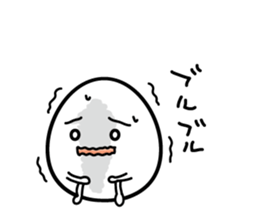 A boiled egg slips sticker #6771553