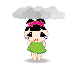 Weather! and Weather girl sticker #6771582