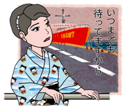 Like the Blues of Woman sticker #6772086