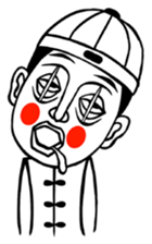 golden boy and jade girl sticker #6772181