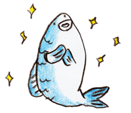 Tako Sausage and Fish sticker #6772222