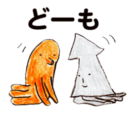 Tako Sausage and Fish sticker #6772235