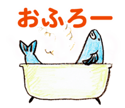 Tako Sausage and Fish sticker #6772239