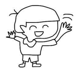 Super smile boy sticker #6772569