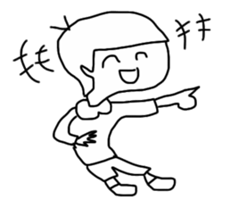 Super smile boy sticker #6772572