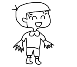 Super smile boy sticker #6772573