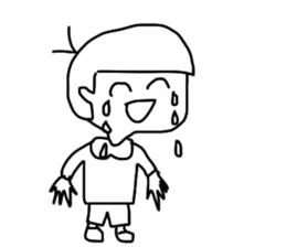 Super smile boy sticker #6772574