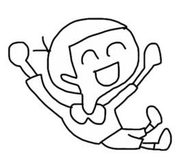 Super smile boy sticker #6772577