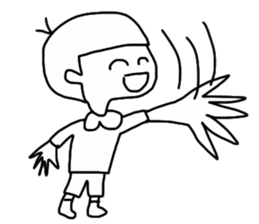 Super smile boy sticker #6772600