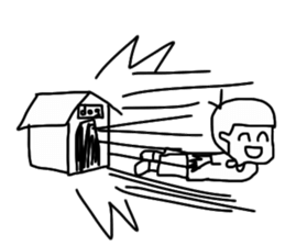 Super smile boy sticker #6772607