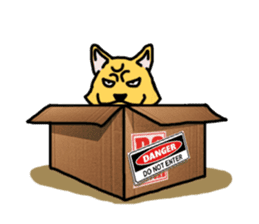 Cat Love Box sticker #6772610