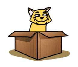 Cat Love Box sticker #6772621