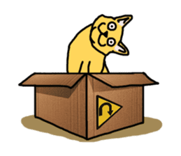 Cat Love Box sticker #6772622