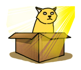 Cat Love Box sticker #6772625