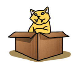 Cat Love Box sticker #6772627