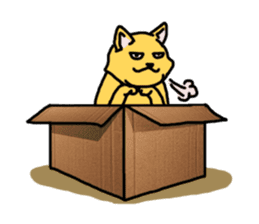 Cat Love Box sticker #6772630