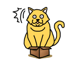 Cat Love Box sticker #6772647