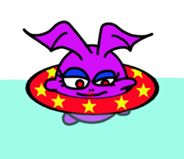 Small devil whisper 2 sticker #6772671