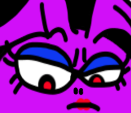 Small devil whisper 2 sticker #6772679