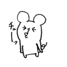 Nezumi san is cute sticker #6772753