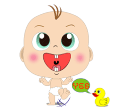 mini Baby sticker #6773421