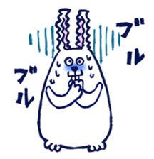 Sweating Rabbit sticker #6773522