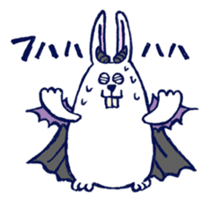 Sweating Rabbit sticker #6773524