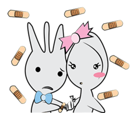 Spoon and Fork Love Couple sticker #6773529