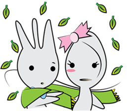 Spoon and Fork Love Couple sticker #6773532