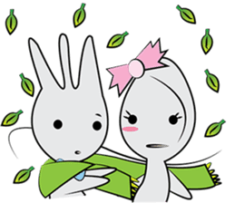 Spoon and Fork Love Couple sticker #6773532