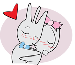 Spoon and Fork Love Couple sticker #6773533