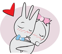 Spoon and Fork Love Couple sticker #6773533