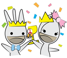 Spoon and Fork Love Couple sticker #6773537