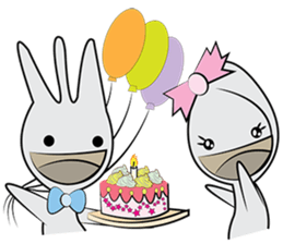 Spoon and Fork Love Couple sticker #6773539