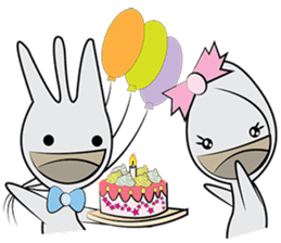 Spoon and Fork Love Couple sticker #6773539