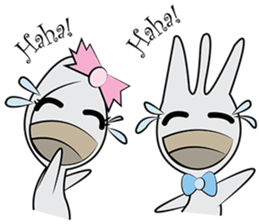 Spoon and Fork Love Couple sticker #6773541