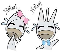 Spoon and Fork Love Couple sticker #6773541