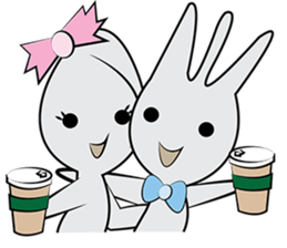 Spoon and Fork Love Couple sticker #6773542