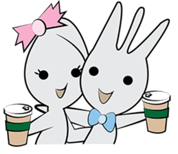 Spoon and Fork Love Couple sticker #6773542