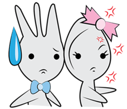 Spoon and Fork Love Couple sticker #6773547