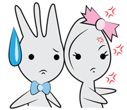 Spoon and Fork Love Couple sticker #6773547