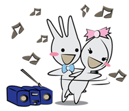 Spoon and Fork Love Couple sticker #6773558