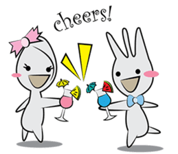 Spoon and Fork Love Couple sticker #6773560