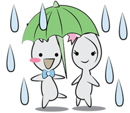 Spoon and Fork Love Couple sticker #6773565