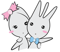 Spoon and Fork Love Couple sticker #6773566