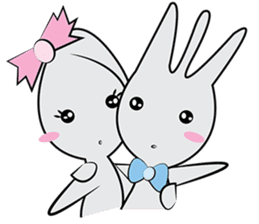 Spoon and Fork Love Couple sticker #6773566