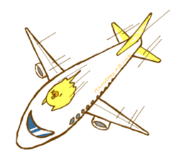 Mocchy of Mochino-bird 2 sticker #6773595