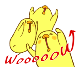 Mocchy of Mochino-bird 2 sticker #6773598