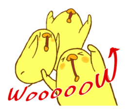 Mocchy of Mochino-bird 2 sticker #6773598